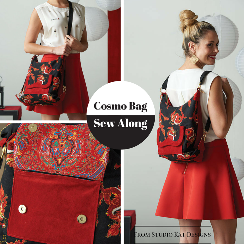 Cosmo Convertible Bag Sew Along: Week 1 - Sew Daily