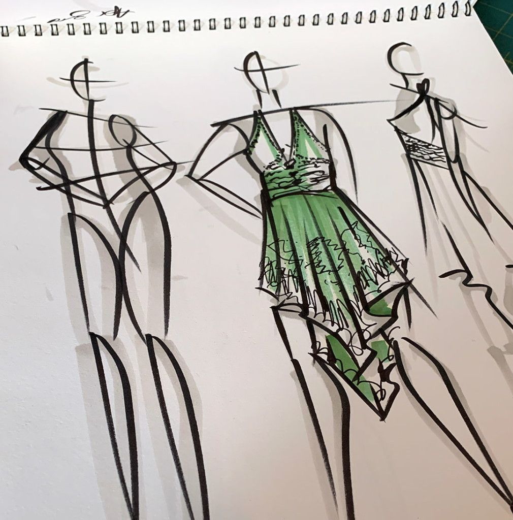 Fashion Design Sketches: Style on the App Store-saigonsouth.com.vn