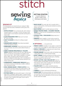 Sewing for Beginners Free eBook | Sew Daily