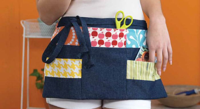 The Handy Gardener's Apron is one of our must-make gardening sewing projects.