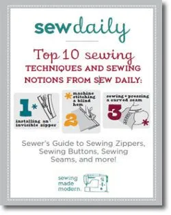 Beginner Resources - How to Sew - Sew Daily