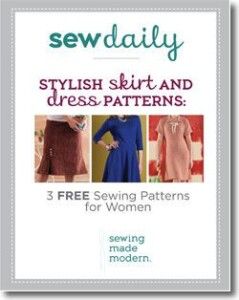 Free Sewing eBooks - Sew Daily