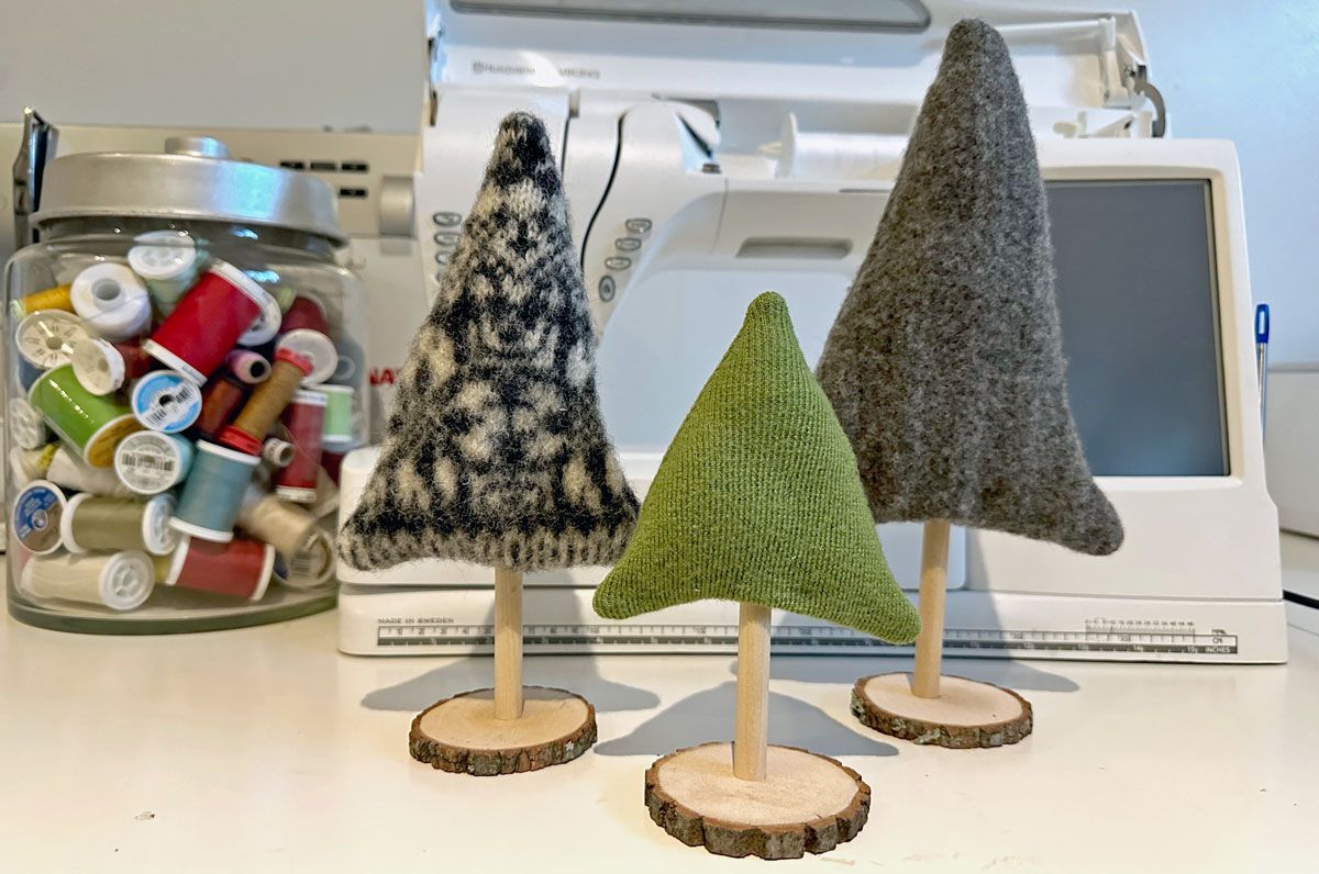 Happy Little Trees - Sew Daily