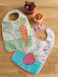 Simple Sewing Projects: Springtime Bibs