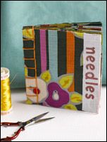 Store all your important sewing needles with this free needle book pattern.