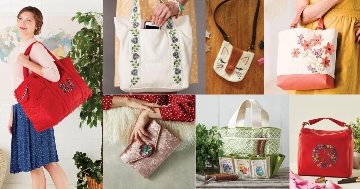 Elevate Your Me-Made Bags with Embroidery