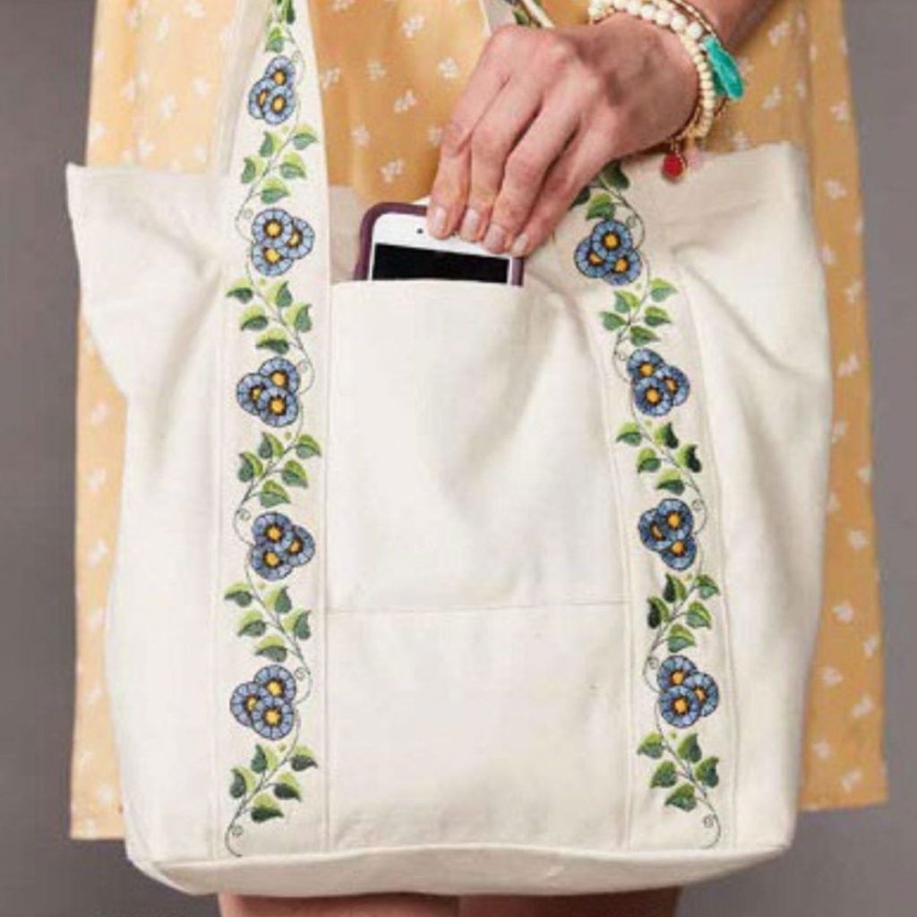 Elevate Your Me-Made Bags with Embroidery - Sew Daily
