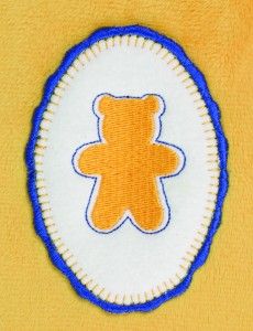 North America Cutout Embroidered Patches Belize