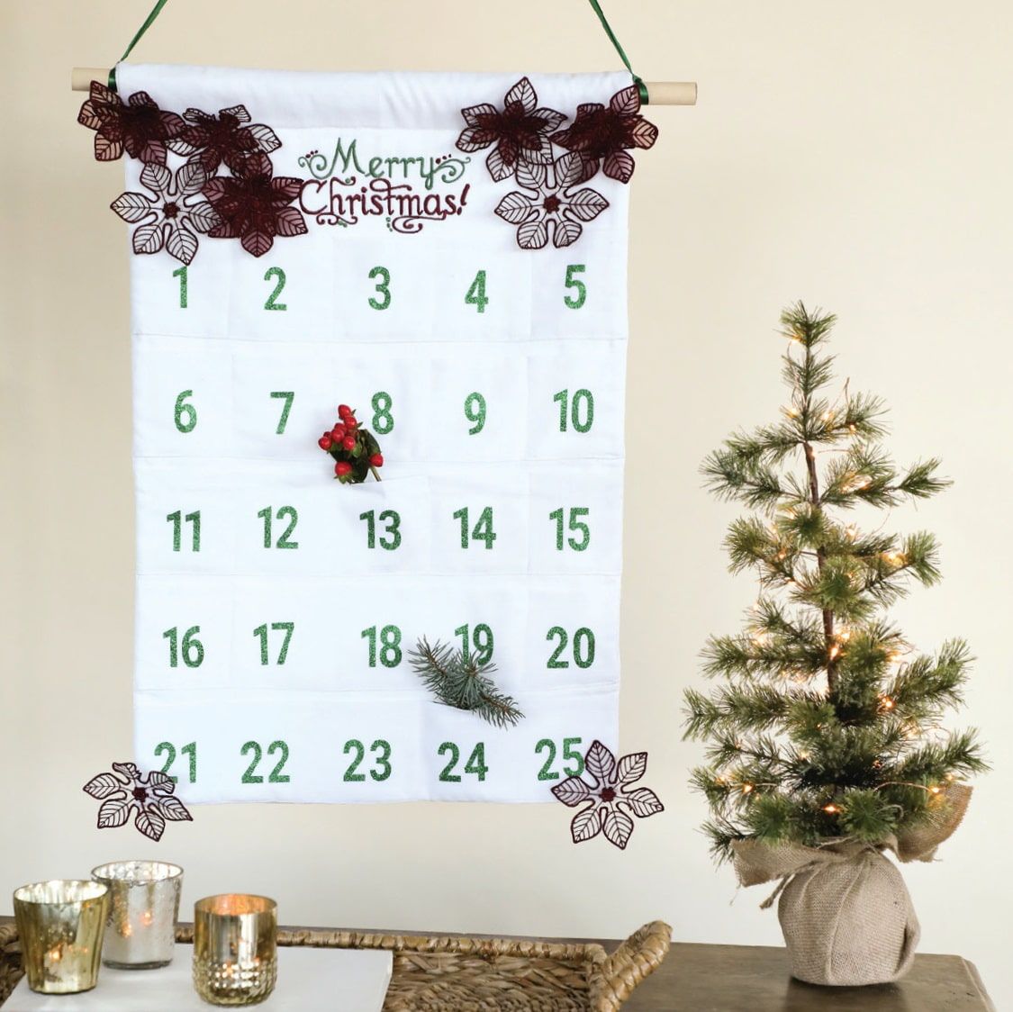 Free Daily Cheer Calendar Pattern Sew Daily