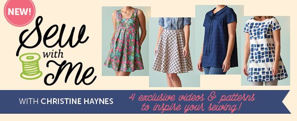 Sew with Me: Christine Haynes - Sew Daily