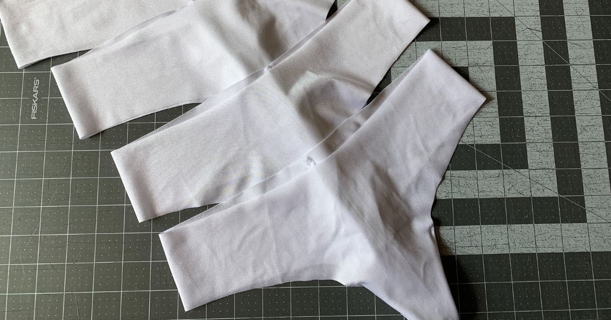 First pair of undies! : r/sewing