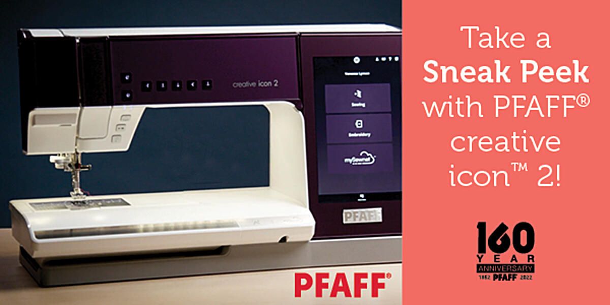 Pfaff Creative Icon Sewing and Embroidery Machine