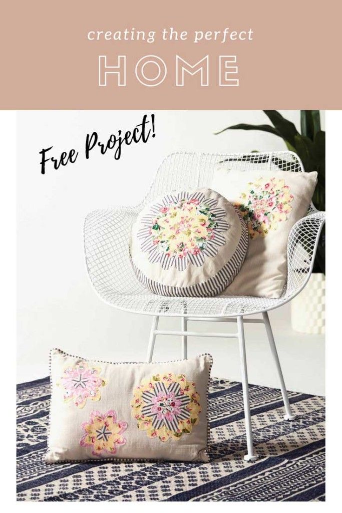 Sew-Daily-Free-Pillow-project