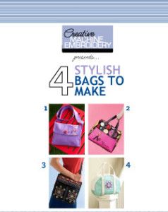 4 Bags to Make and Embroider