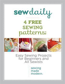 4 Free Easy Sewing Patterns - Sew Daily