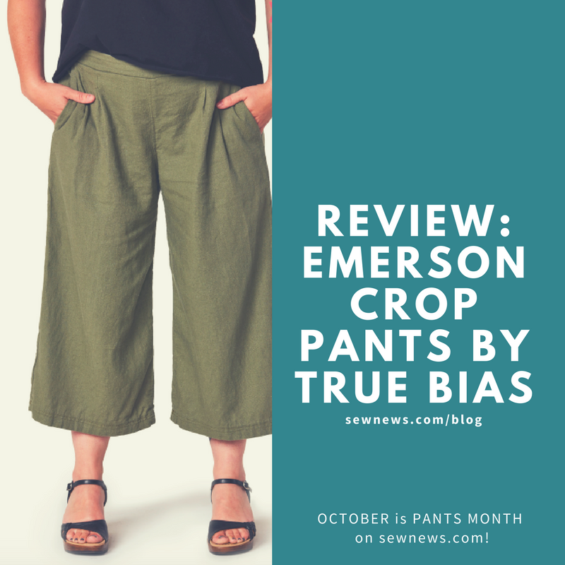 Sewing a wardrobe staple: Emerson Pants by True Bias | Whipstitch