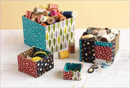 Nested Storage Boxes Pattern Download - Sew Daily