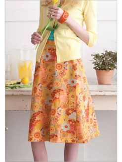 Both Sides Now Wrap Skirt Pattern Download - Sew Daily