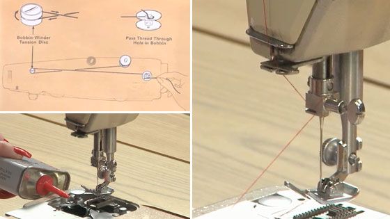 Three Part Video on How to Use a Sewing Machine
