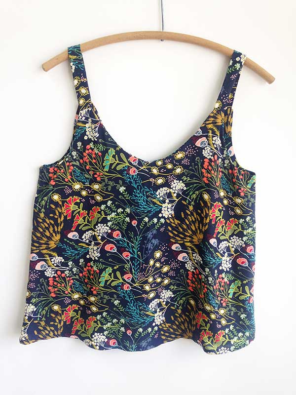 Tank Top Sewing Pattern Review: Ogden Cami by True Bias - Sew Daily