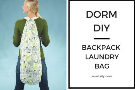 Dorm DIY: Fabric Organizers - Sew Daily