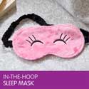 In The Hoop Sleep Mask Project