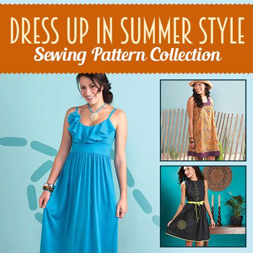 Dress Up in Summer Style Sewing Pattern Collection - Sew Daily