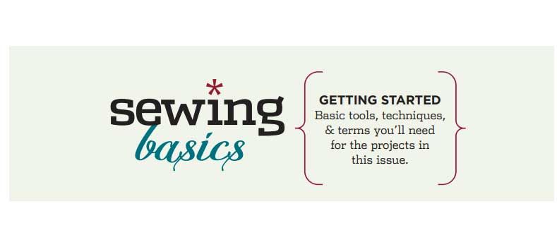 Sewing Basics Freebie