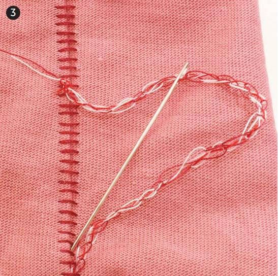 Learn how to make a flatlock stitch on a serger.