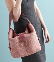 Slouch Bag by Cheryl Kuczek. 