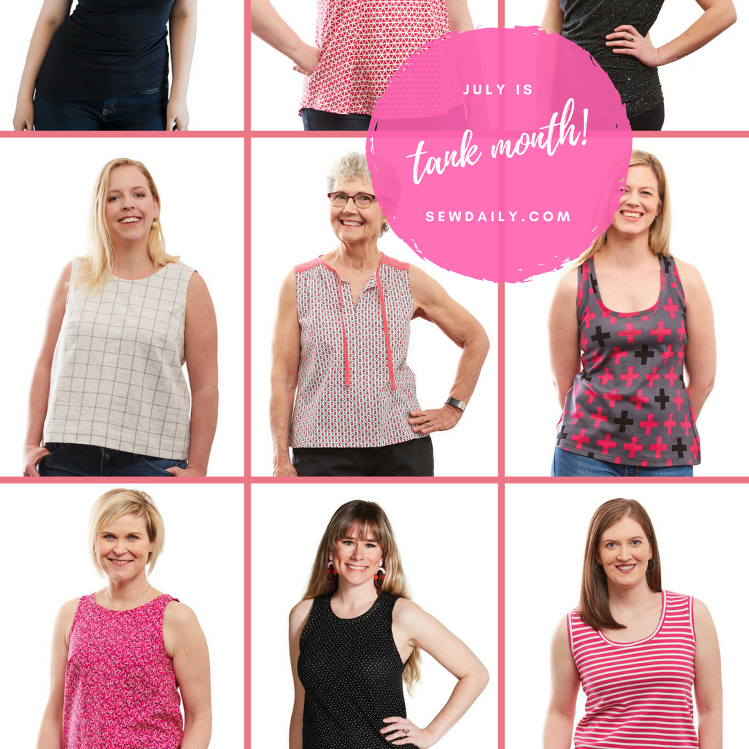 Tank Top Sewing Pattern Review: Pony Tank by Chalk & Notch - Sew Daily